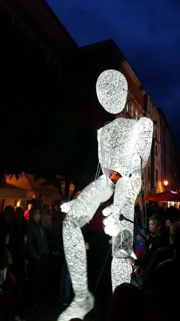 Festival of lights. Humanly conceived, technically illuminated.